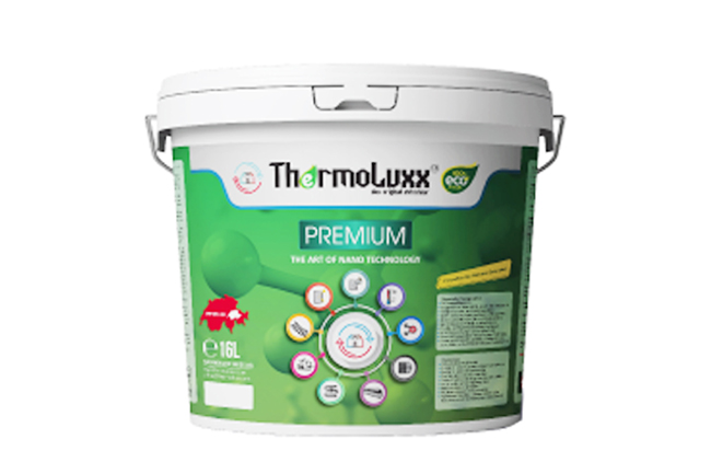 Vữa phủ Thermoluxx - Vật liệu cách nhiệt chống nóng tốt nhất thị trường